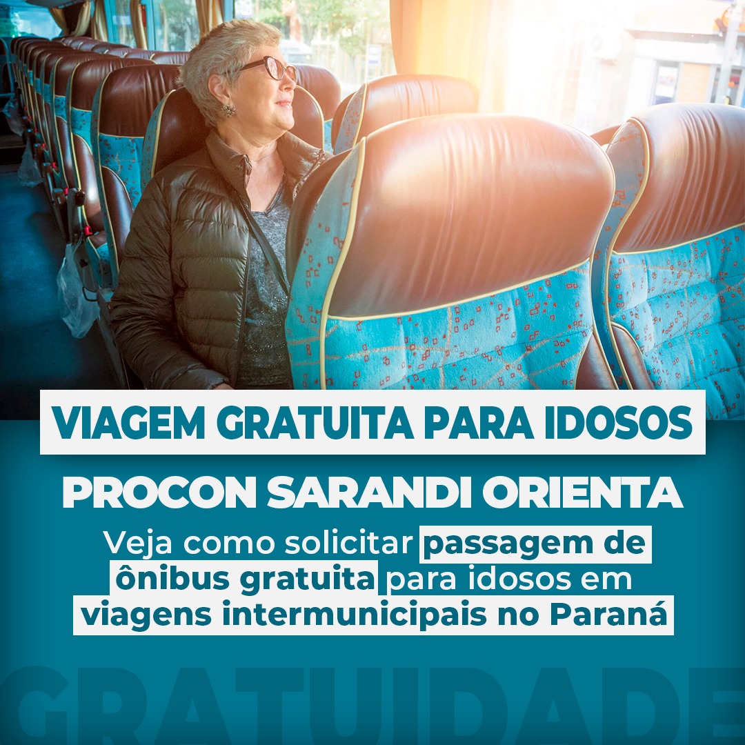 Nova lei estadual pode beneficiar idosos em viagens intermunicipais